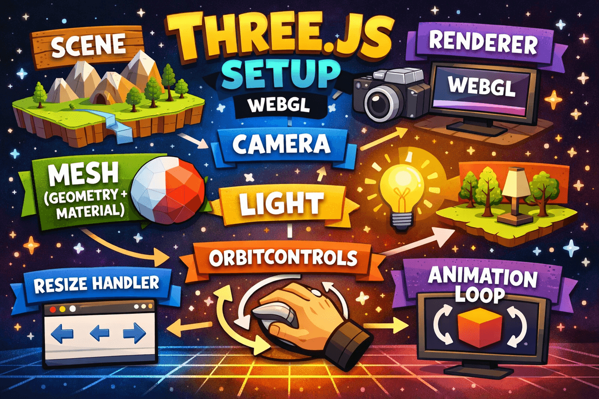 Three.js Basic Setup